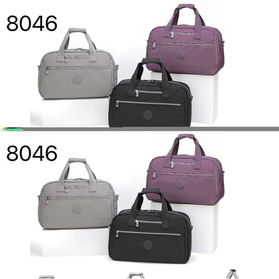 Shalala New York Luggage Bag with Trolley Sleeve, Water-Repellent Travel Bag